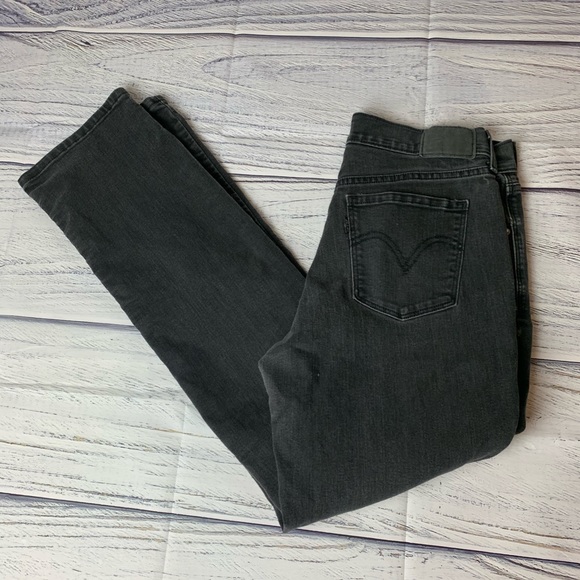 Levi's Denim - Levi’s 505 Straight leg black jeans